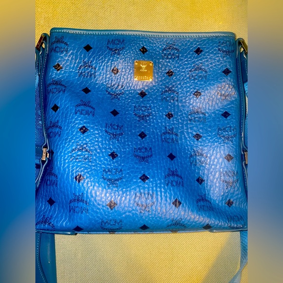 MCM Handbags - Mcm blue crossbody bag